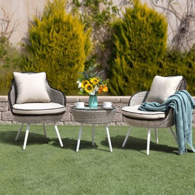 Image showing 7 th Nuu Garden Outdoor 2-Person Patio Bistro Set with Cushions