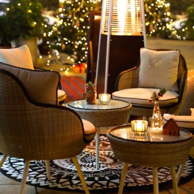 Image showing 8 th Nuu Garden Outdoor 2-Person Patio Bistro Set with Cushions