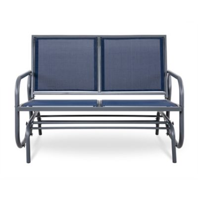 Image showing  Outdoor Patio Loveseat Rocking Bench Glider