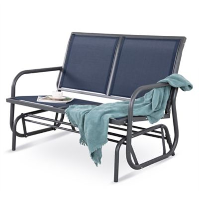 Image showing  Outdoor Patio Loveseat Rocking Bench Glider