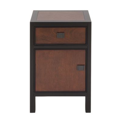 Image showing  1-Drawer Contemporary Wood Cabinet, 16 x 26in.