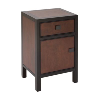 Image showing  1-Drawer Contemporary Wood Cabinet, 16 x 26in.