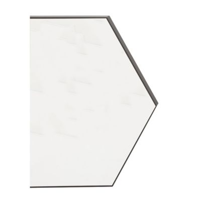 Image showing  Clear Contemporary Wood Wall Mirror, 35 in. x 41 in., 60148