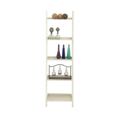 Image showing  5-Tier Wood Traditional Shelving Unit