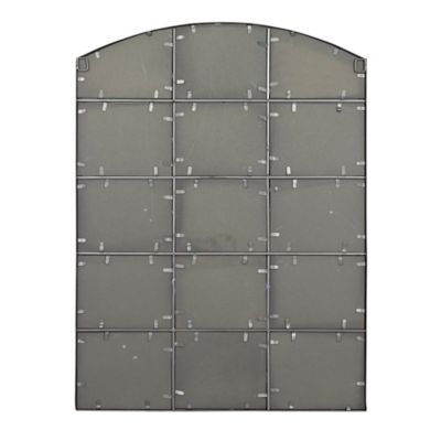 Image showing  Clear Industrial Metal Wall Mirror, 40 in. x 30 in.