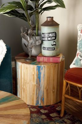 Harper & Willow Reclaimed Wood Rustic Accent Table