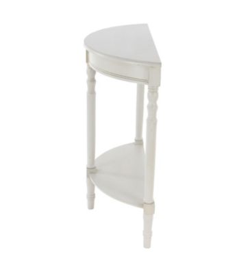 Image showing  Traditional Wood Console Table, 32 in. x 12 in. x 32 in.