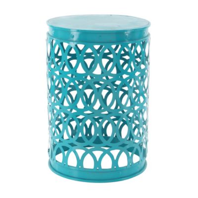 Image showing  Multicolor Metal Coastal Accent Tables, 3-Pack