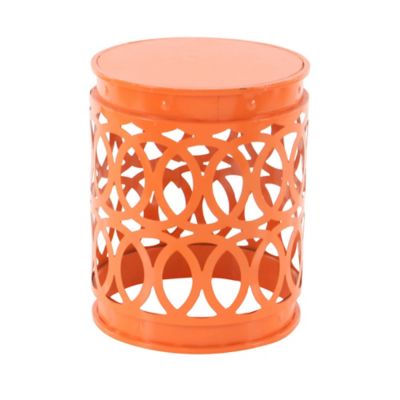 Image showing  Multicolor Metal Coastal Accent Tables, 3-Pack