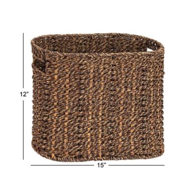 Image showing  Metal Natural Magazine Rack Holder, 13 in. x 15 in. x 9 in., Multicolor