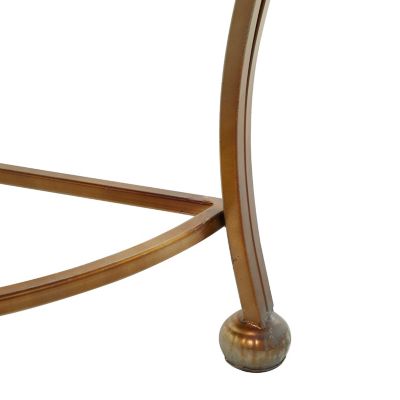 Image showing  Traditional Metal Console Table, 41 in. x 19 in. x 33 in.