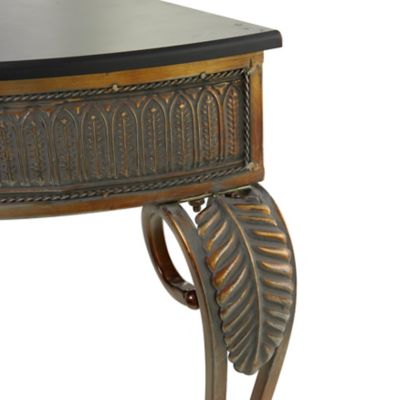 Image showing  Traditional Metal Console Table, 41 in. x 19 in. x 33 in.