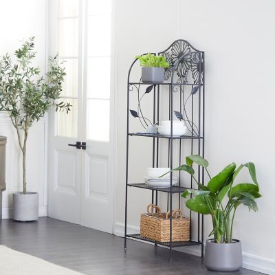 Harper & Willow Iron Traditional Baker's Rack