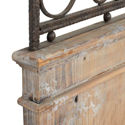Image showing  Brown Rustic Ornamental Wood Wall Decor, 71 in. x 20 in.