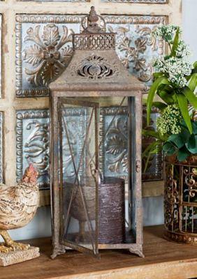 Harper & Willow 4 in., 6 in. and 8 in. Brown LED Traditional Wax Flameless Candles, 3-Pack