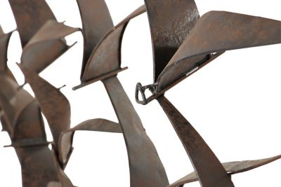 Image showing  Black Metal Coastal Birds Wall Decor, 47 in. x 26 in.