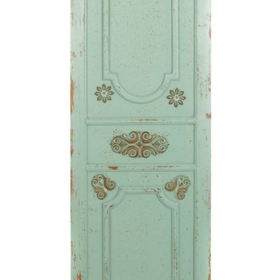 Image showing  Green Farmhouse Floral Wood Wall Decor, 78 in. x 18 in.