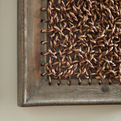 Image showing  Brown Wood Farmhouse Abstract Wall Decor, 38 in. x 12 in., 2 pc.