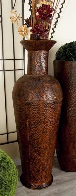 Harper & Willow 3 pc. Brown Metal Traditional Vase Set, 50 in., 35 in., 26 in.