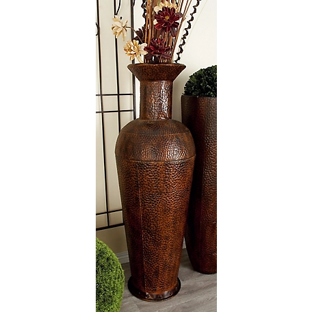 Harper & Willow 3 pc. Brown Metal Traditional Vase Set, 50 in., 35 in., 26 in.