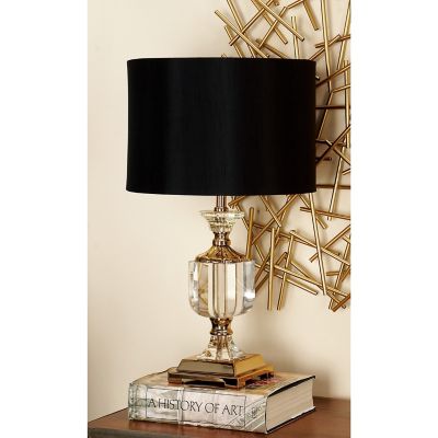 Harper & Willow 24 in. H Crystal Glam Table Lamp