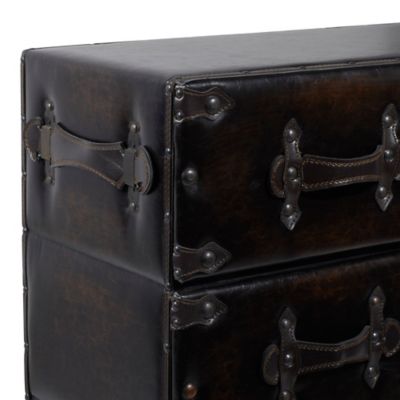 Image showing  6-Drawer Traditional Cedar Chest, 12 in., Black