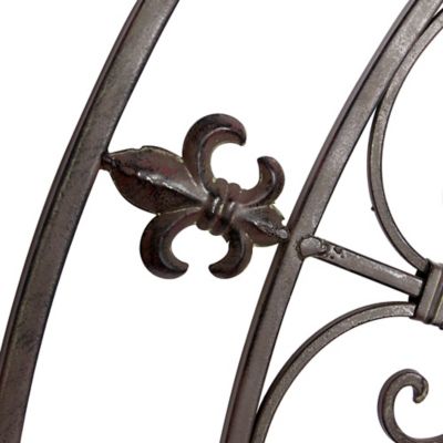 Image showing  Black Iron Rustic Wall Decor, 42 in. x 42 in.
