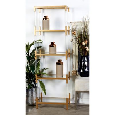 Harper & Willow 5-Shelf Metal Contemporary Shelving Unit