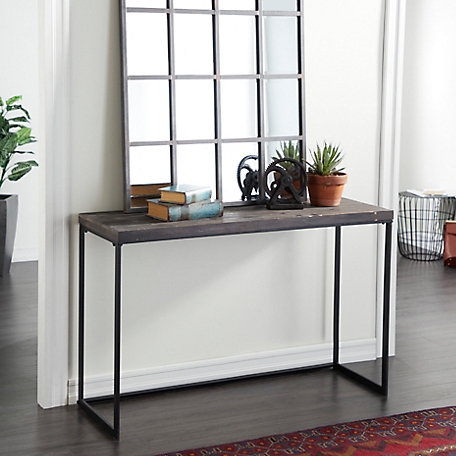 Harper & Willow Contemporary Metal Console Table