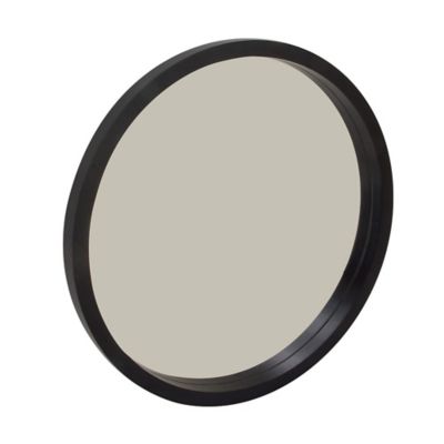 Image showing  Black Contemporary Wood Wall Mirror, 32 in. x 32 in., 60159