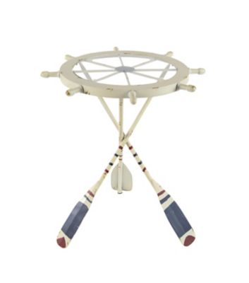 Image showing  Coastal Metal Accent Table