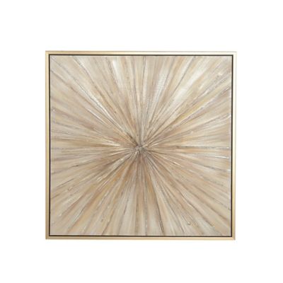 Image showing  Blue Contemporary Canvas Wall Art, 39 in. x 39 in.