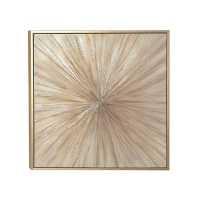Image showing  Blue Contemporary Canvas Wall Art, 39 in. x 39 in.