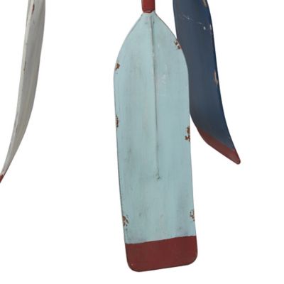 Image showing  Brown Metal Coastal Coat Rack, 69 in. x 16 in. x 16 in.