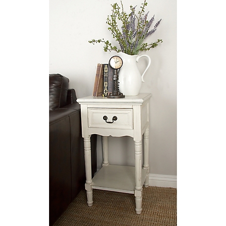 Harper & Willow Wood Traditional Accent Table, 16 in. x 19 in.