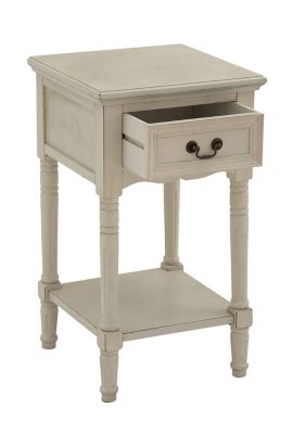 Image showing  Wood Traditional Accent Table, 16 in. x 19 in.
