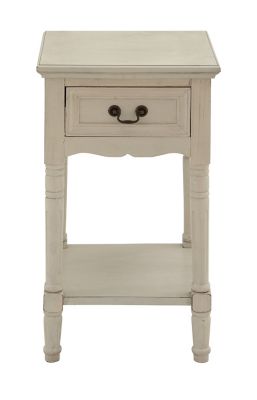 Image showing  Wood Traditional Accent Table, 16 in. x 19 in.