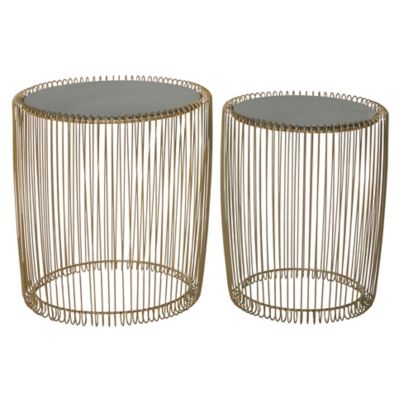 Image showing  Metal Contemporary Accent Tables, 2-Pack