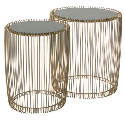 Image showing  Metal Contemporary Accent Tables, 2-Pack