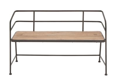 Image showing  Iron and Wood Industrial Bench
