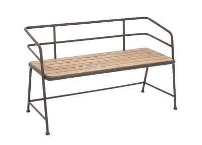 Image showing  Iron and Wood Industrial Bench