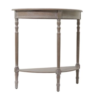 Image showing  Traditional Wood Console Table, 32 in. x 12 in. x 32 in.