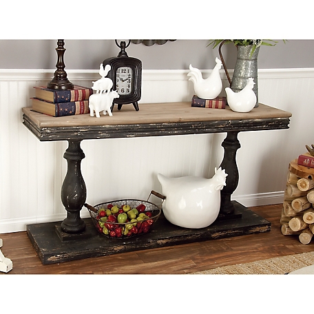 Harper & Willow Vintage Wood Console Table