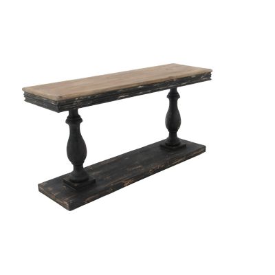 Image showing  Vintage Wood Console Table