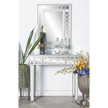 Harper & Willow Wood Glam Console Table