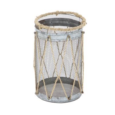 Image showing  Assorted Metal Decorative Candle Lanterns, Silver, 3-Pack