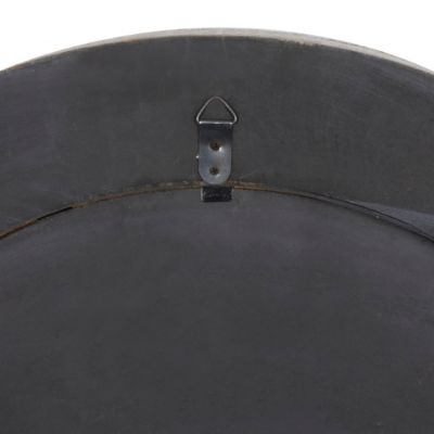 Image showing  24 in. x 24 in. Vintage Wood Wall Clock, Cream