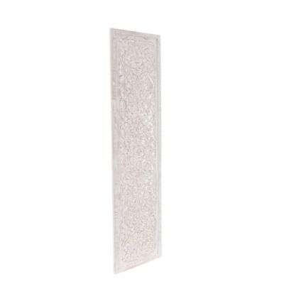 Image showing  White Mango Wood Farmhouse Room Divider Screen, 69 in. x 60 in. x 1 in.