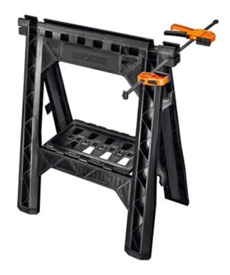 Image showing  27 in. x 32 in. 1,000 lb. Capacity Clamping Sawhorses, 2-Pack