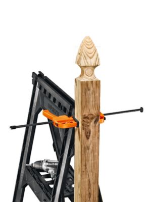 Image showing 7 th WORX 27 in. x 32 in. 1,000 lb. Capacity Clamping Sawhorses, 2-Pack